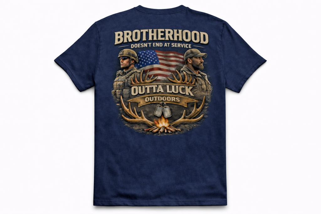 Brotherhood Doesn't End at Service T-Shirt