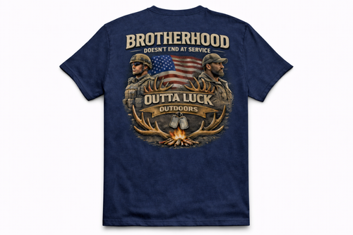 Brotherhood Doesn't End at Service T-Shirt