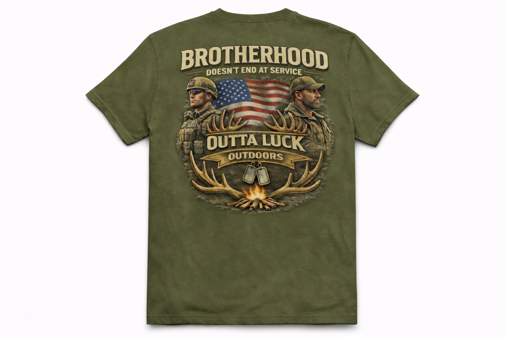 Brotherhood Doesn't End at Service T-Shirt