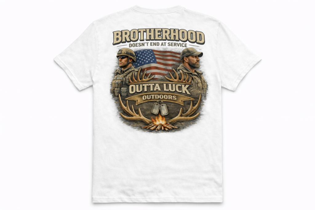 Brotherhood Doesn't End at Service T-Shirt